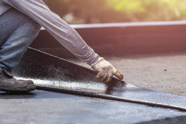 Professional Vapor Barrier Installation technician working in Waterville, NY